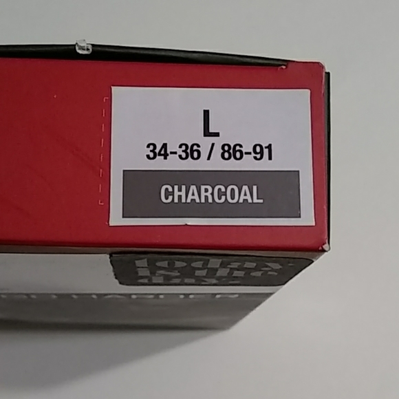 Mission Compression T-shirt Charcoal Gray NIB - Picture 6 of 7